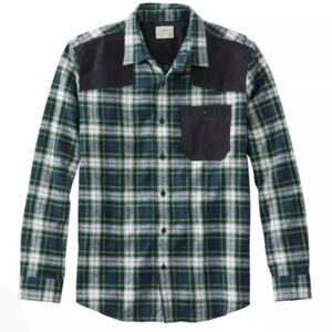 Men's L.L.Bean Heritage Scotch Tartan Hunter Plaid Flannel Shirt Size XXL New!